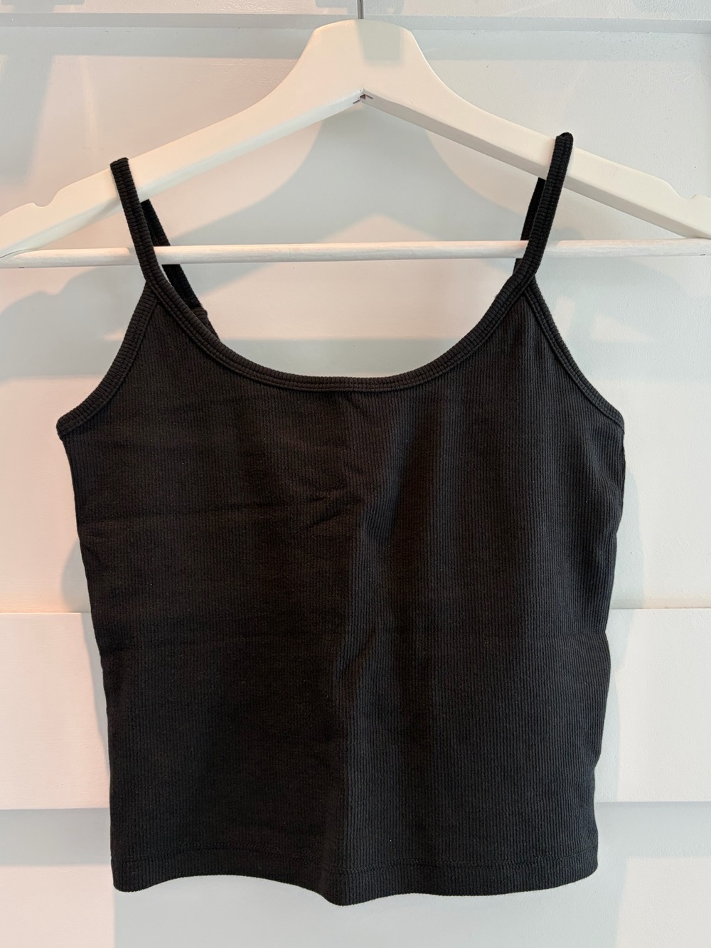 Hollister Black Ribbed Tank Top